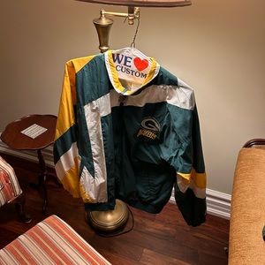 Green Bay Packers Starter Vintage Rain Coat